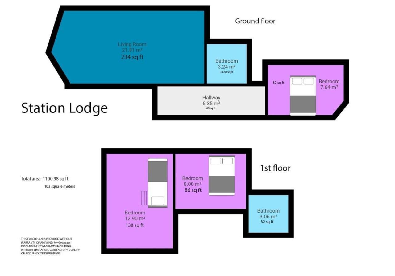 Station Lodge By My Getaways Brighton Екстер'єр фото