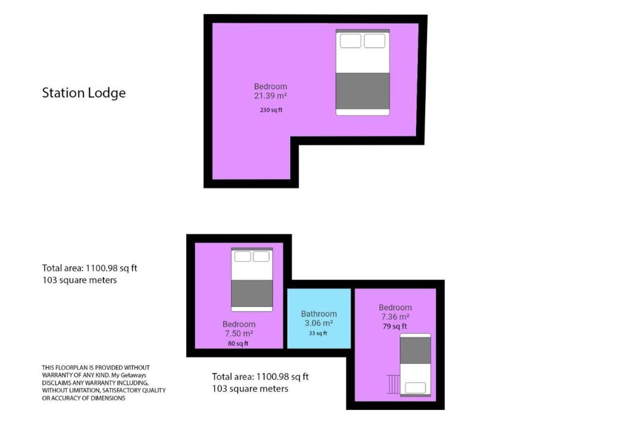 Station Lodge By My Getaways Brighton Екстер'єр фото